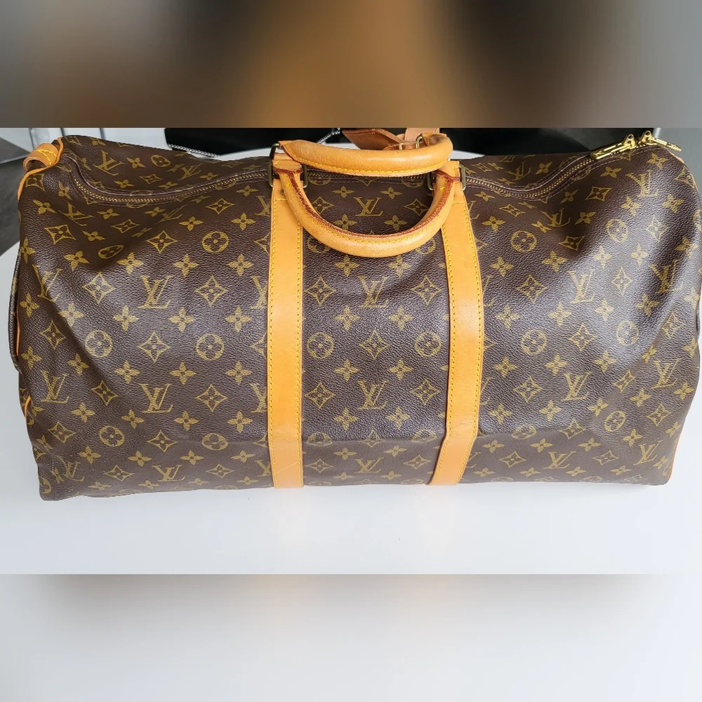 Louis Vuitton Keepall 55 Travel Bag
